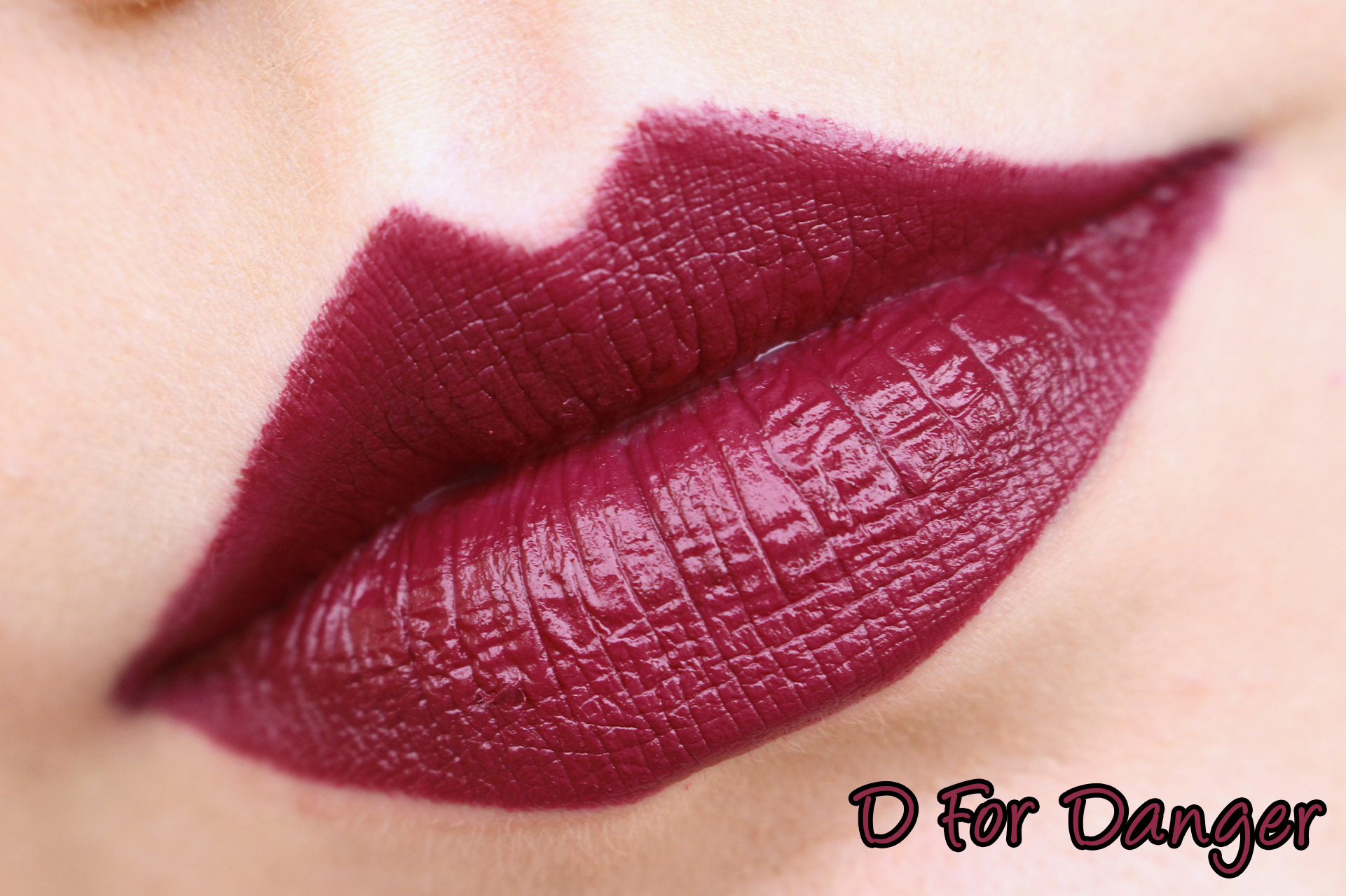 Mac d is for danger matte lipstick